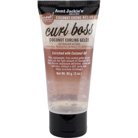 Aunt Jackie's Curl Boss Travel Size 3 Oz.