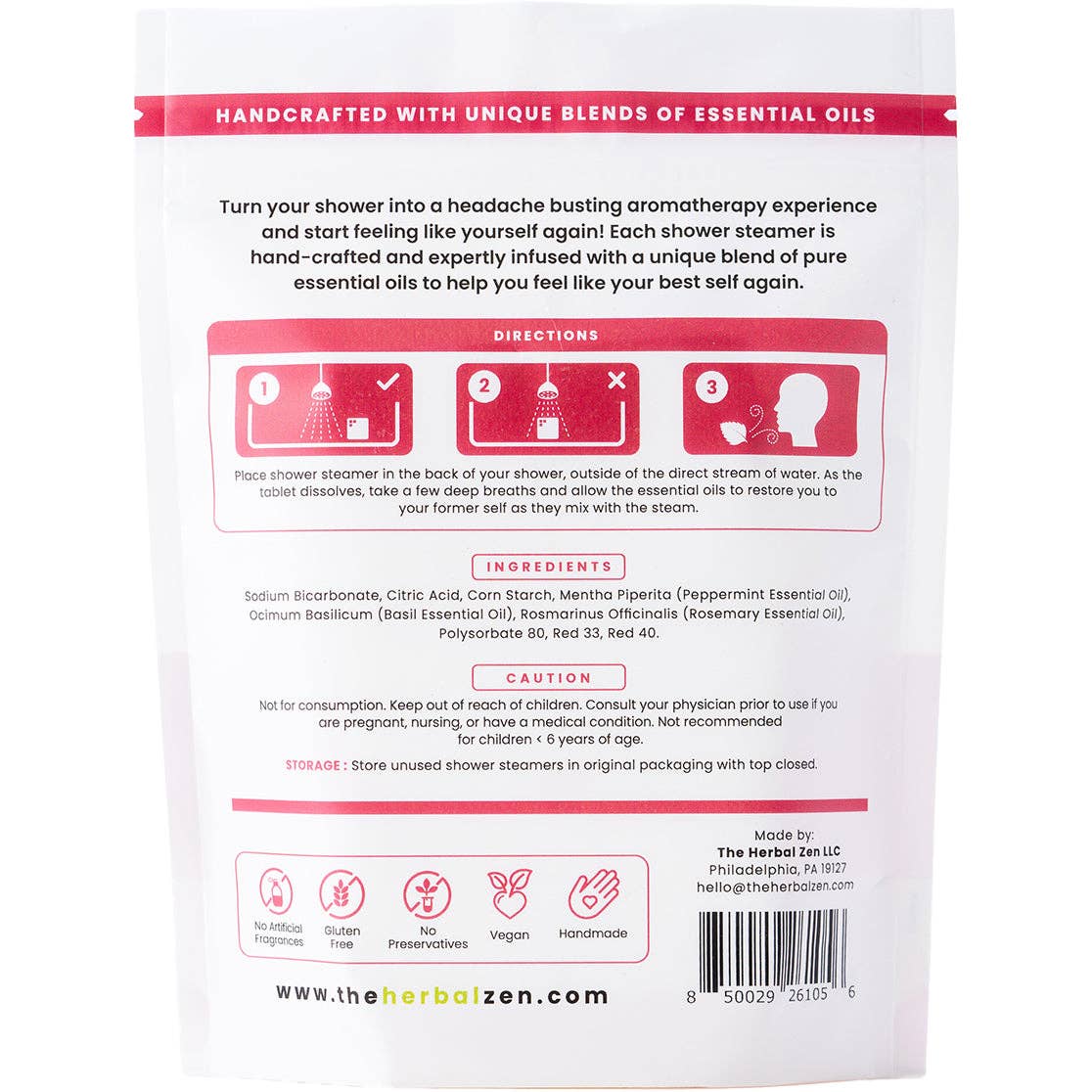 Head Hug Aromatherapy Shower Steamers | Handmade in USA