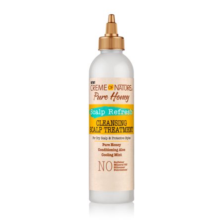 Creme of Nature Pure Honey Scalp Refresh Cleansing Scalp Treatment 8 oz