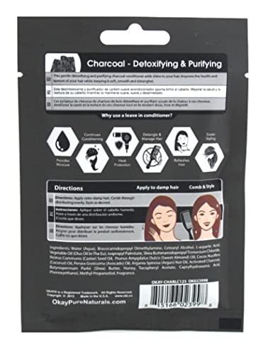 Okay Charcoal Leave-In Deep Conditioner 1.25 Oz.