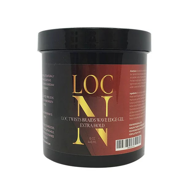Loc N Extra Hold Gel 16 Oz.