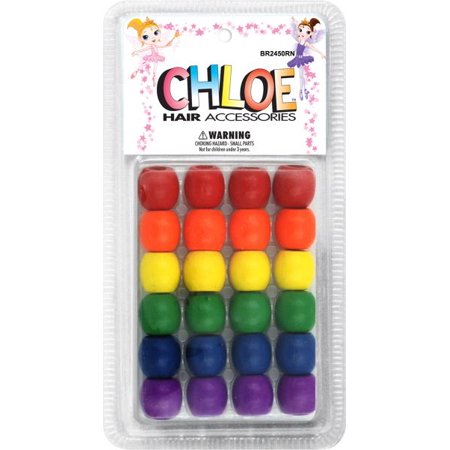Chloe Round Jumbo 18mm Wood Beads 24/Pk