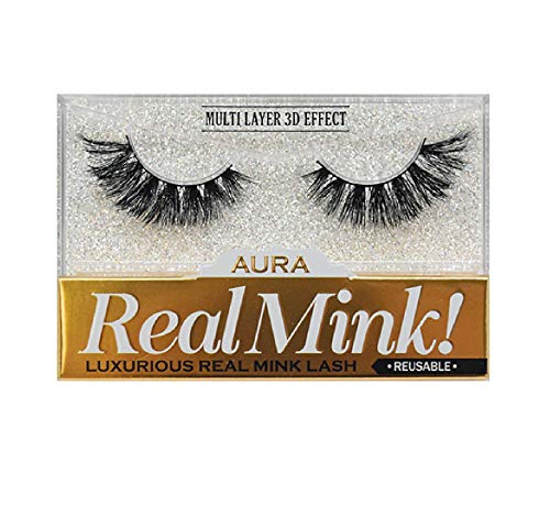 Aura 3D Real Mink Lashes