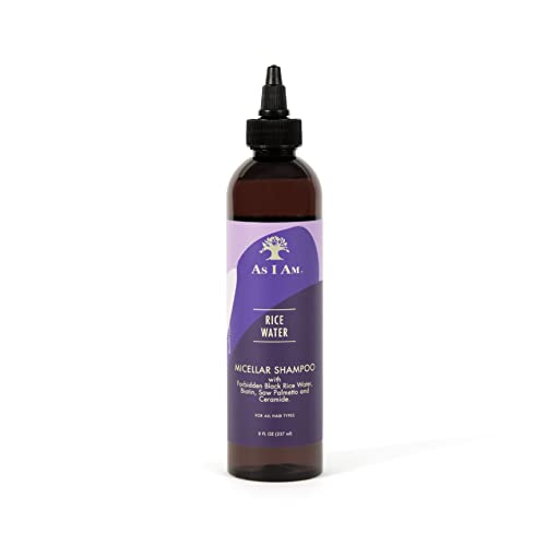 As I Am Rice Water Micellar Shampoo 8 Oz.