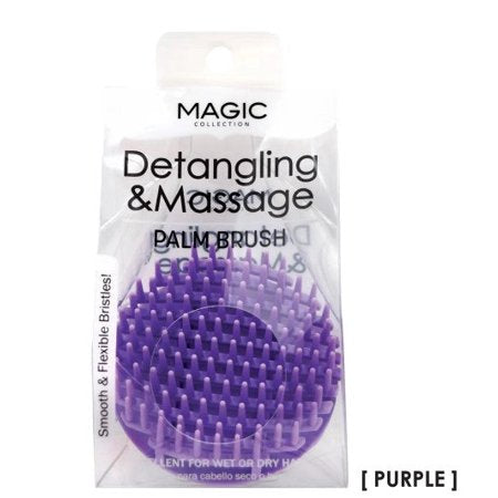 Magic Detangling & Massage Palm Brush - Assorted Colors