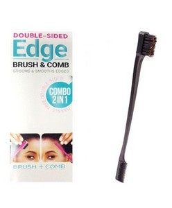 Magic 2-in-1 Double-Sided Edge Brush & Comb