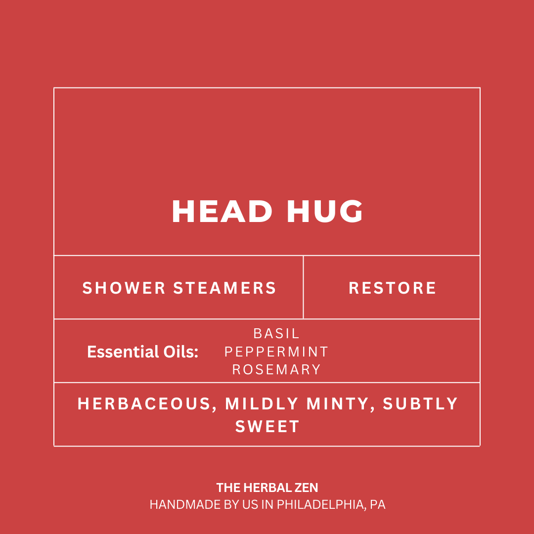 Head Hug Aromatherapy Shower Steamers | Handmade in USA