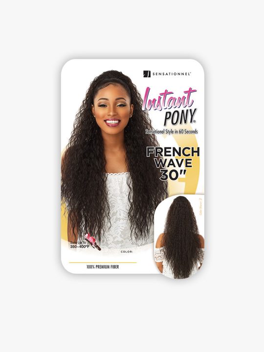 Instant Pony French Wave 30"