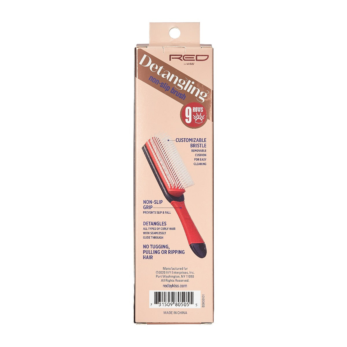 RED by Kiss Detangling Non-Slip Brush