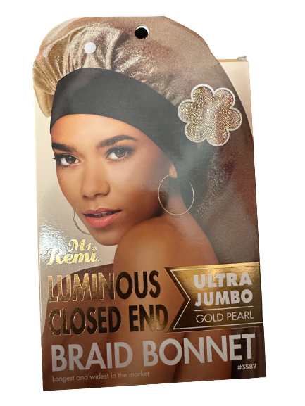 Ms. Remi Luminous Closed End Braid Bonnet - Ultra Jumbo