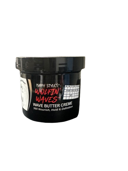 Nappy Styles Wolfin' Waves Wave Butter Creme 4 oz.
