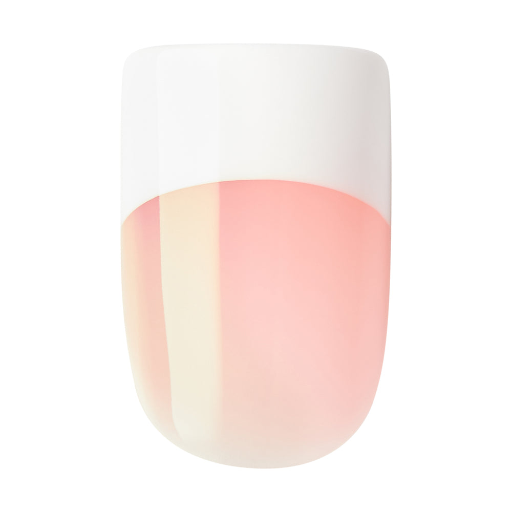 Kiss Salon Acrylic French Nail Kit (28 Nails & Glue Included)- Sure Thing