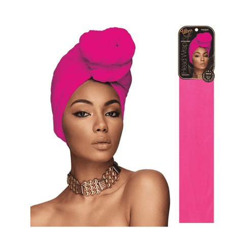 Magic Headwrap Ultra Soft Cotton Jersey 25"x72" - Pink
