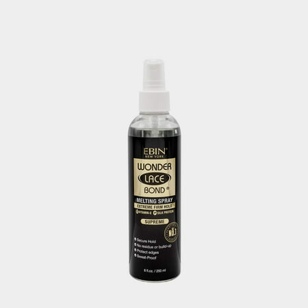 Ebin Wonder Lace Bond Lace Melt Spray 8.5 oz.- Extreme Firm Hold, Supreme