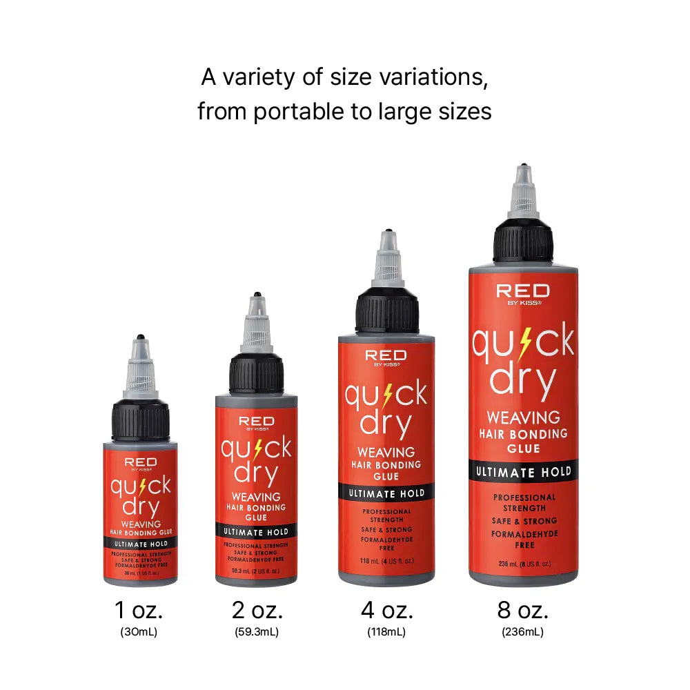RED Quick Dry Weaving Ultimate Hold Hair Bonding Glue