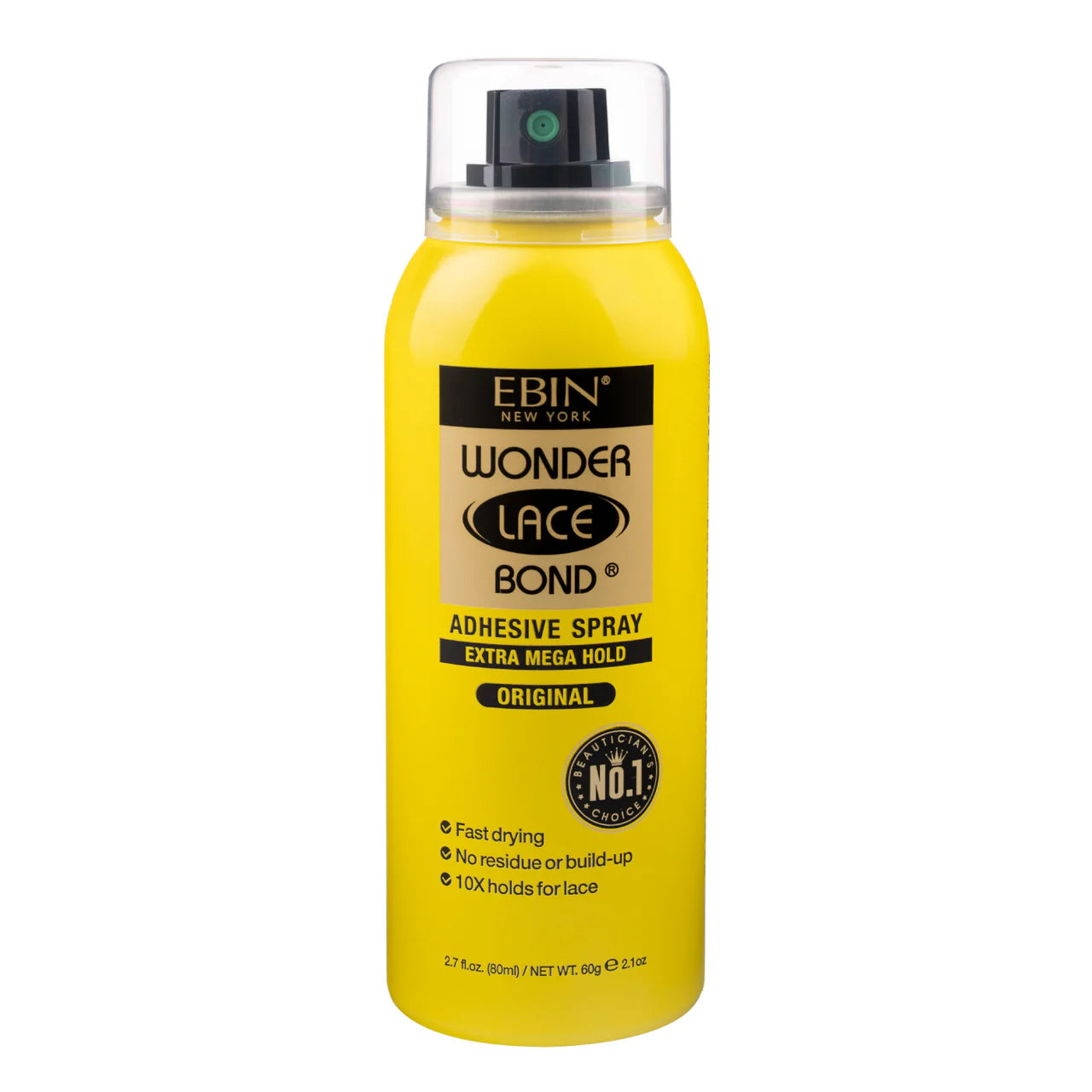Ebin Wonder Lace Bond Adhesive Spray 2.7 Fl. Oz.