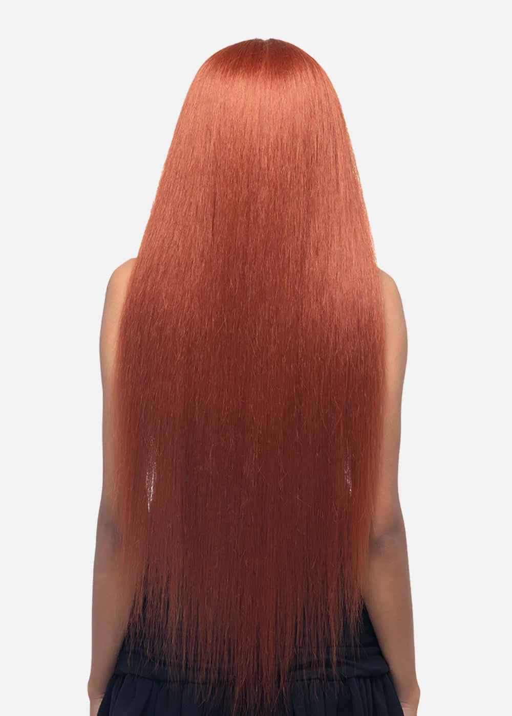 WNB -1 Human Hair Blend 36" Layered Straight W/Invisible Center Part