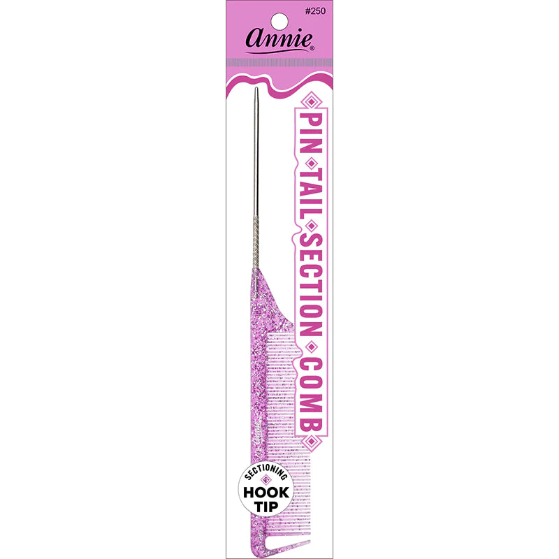 Annie Luminous Pin Tail Section Comb - Assorted