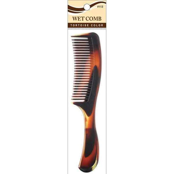 Annie Wet Comb 8 5/8 In. Tortoise