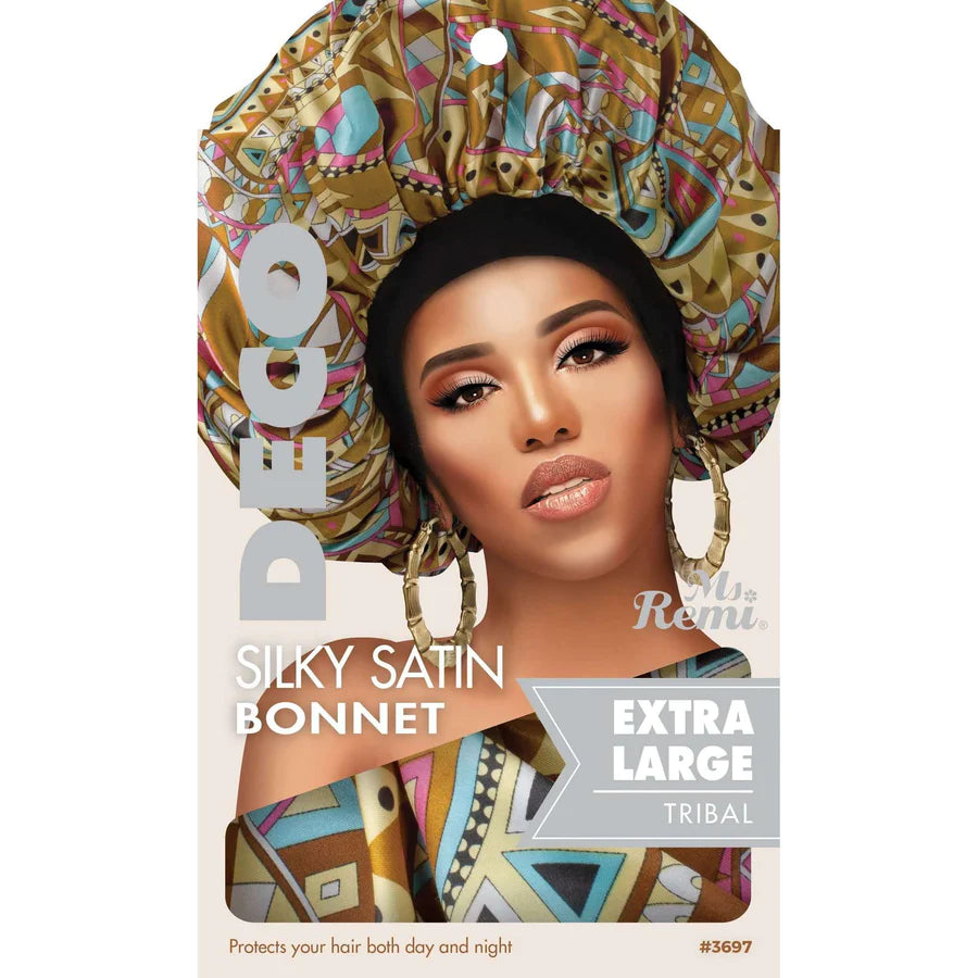 Ms. Remi Deco Silky Satin Bonnet Extra Large