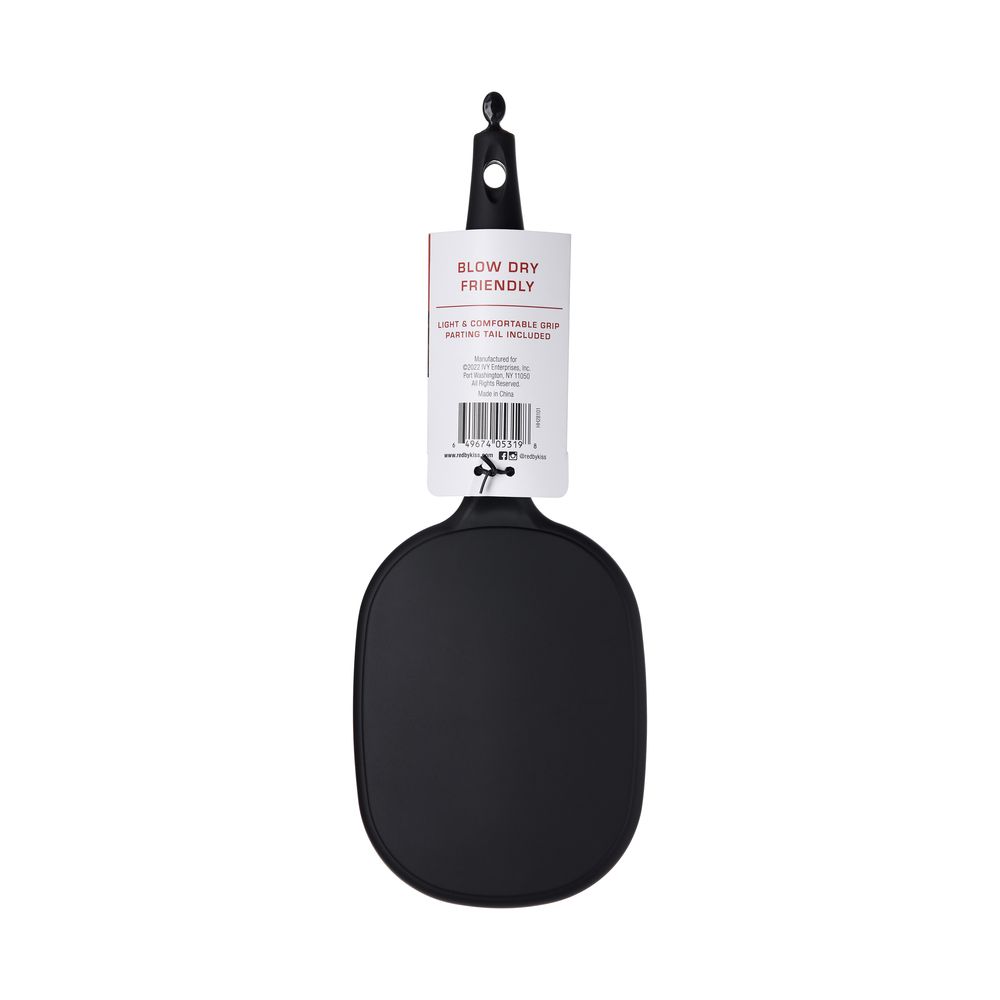 RED Rubberized Paddle Brush - Jumbo