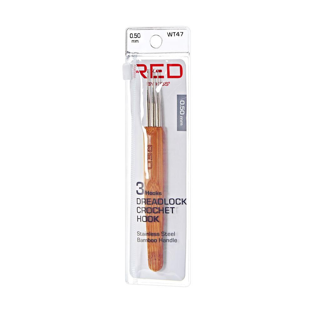 RED Dreadlock 3 Hooks 0.5mm