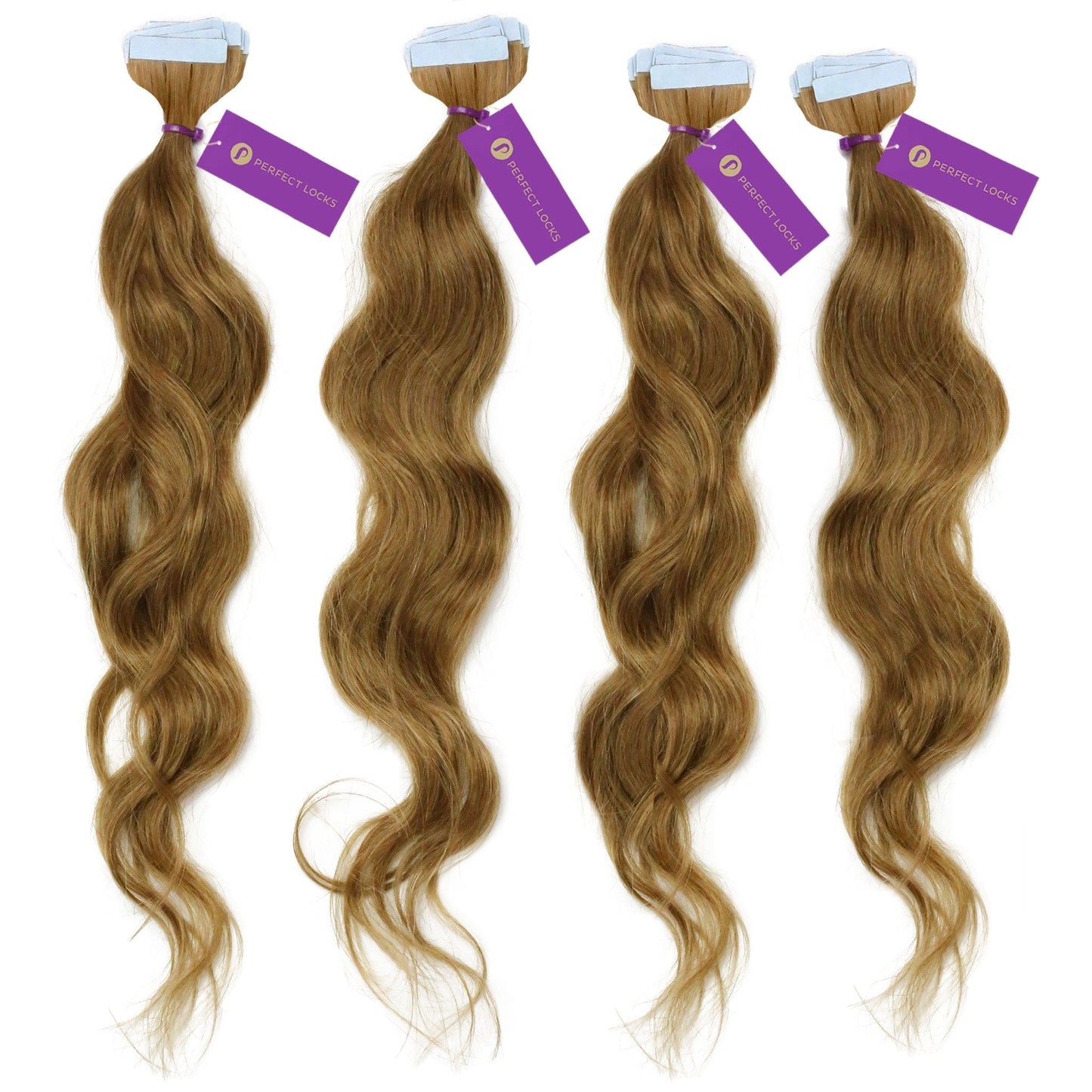 4 x Wavy Tape-In Hair Extension Bundle Deal (40 Pieces)