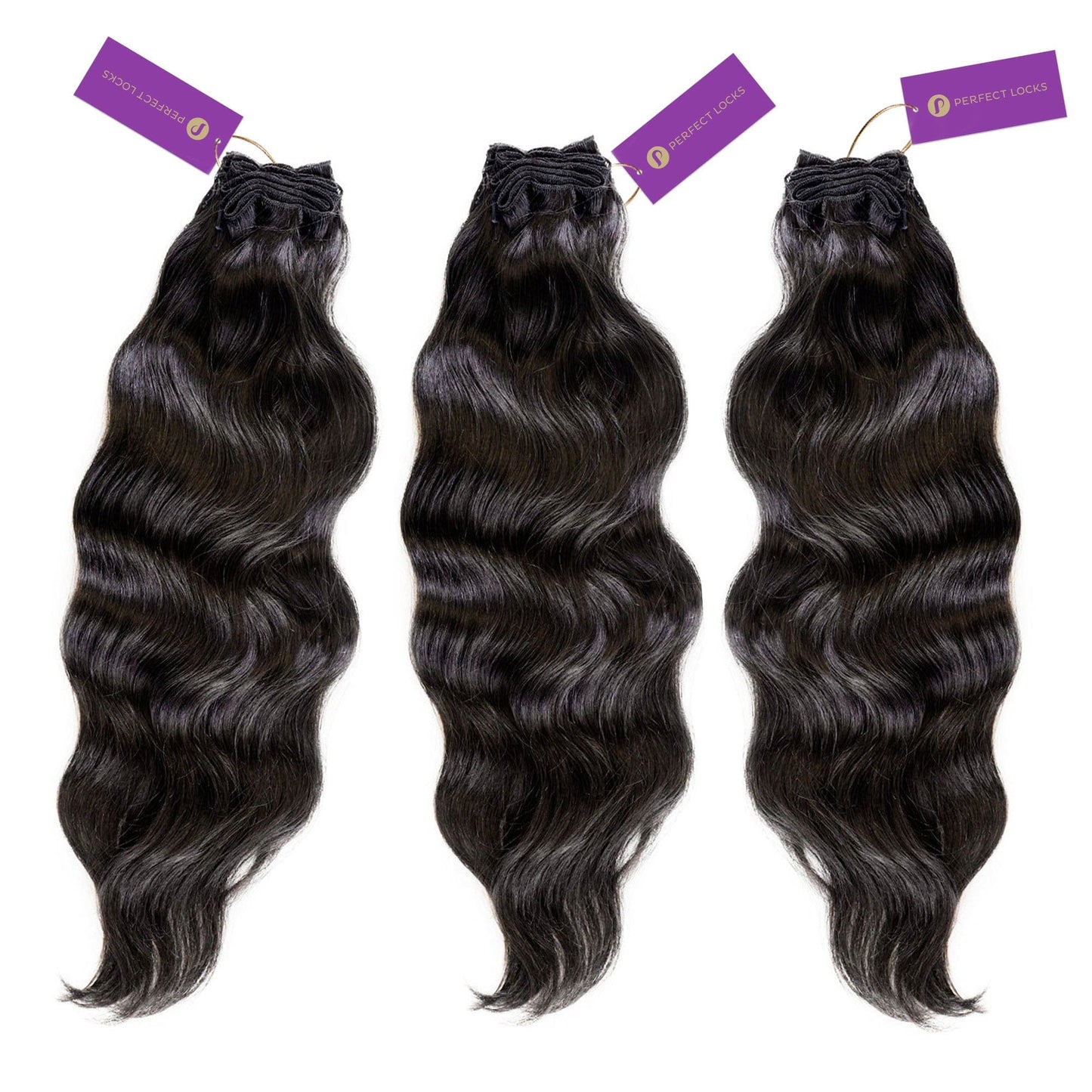 3 x Wavy Hand-Tied Rows Bundle Deal