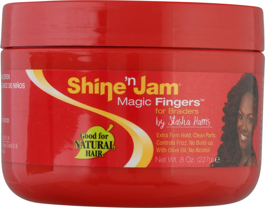 Shine 'N Jam Magic Fingers For Braiders 8 oz