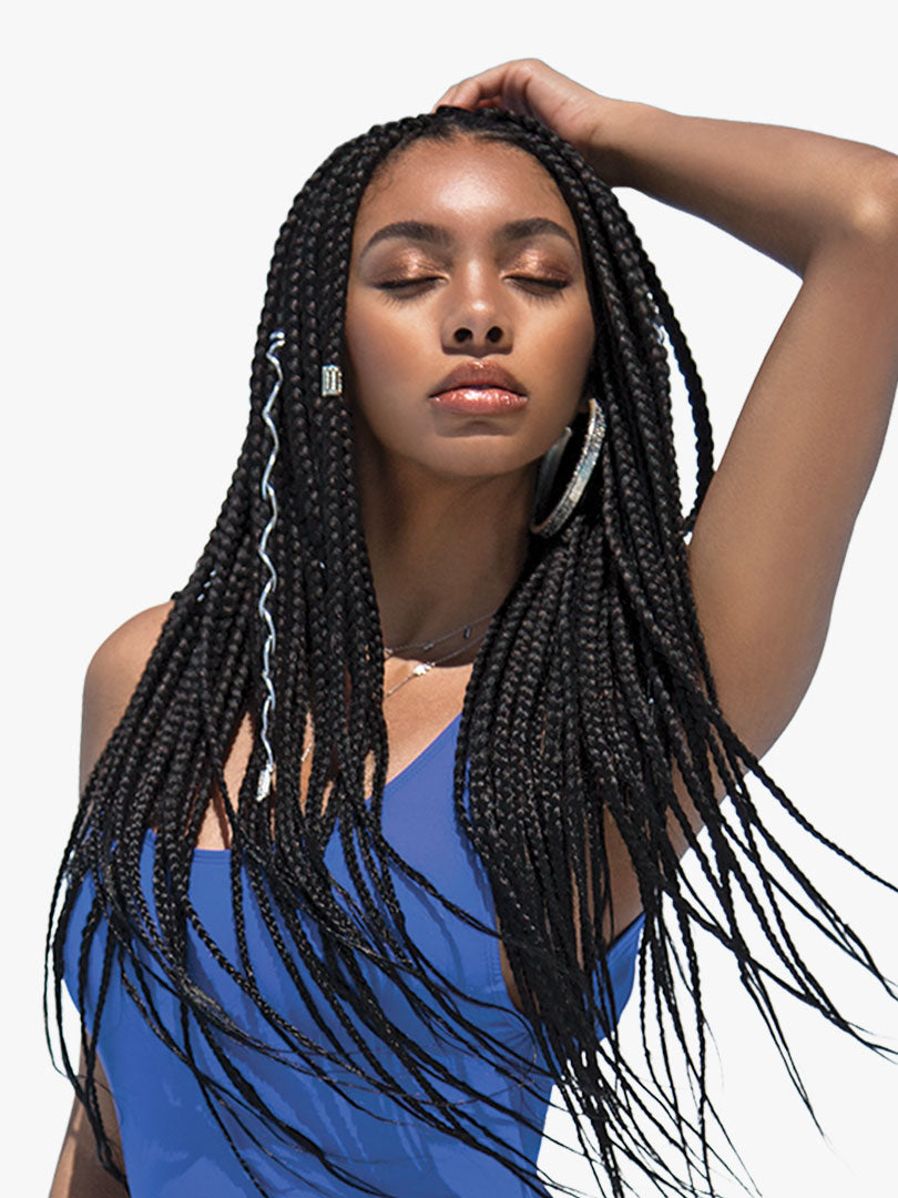 3X Ruwa Pre-Stretched Braiding Hair 24"