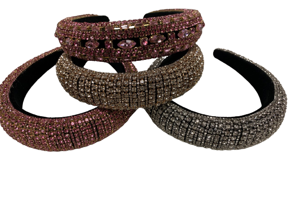 Multi Shape Rhinestone Headband