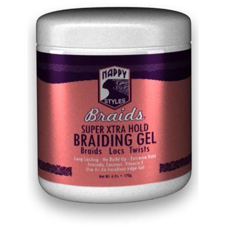 Nappy Styles Braiding Gel 6 oz