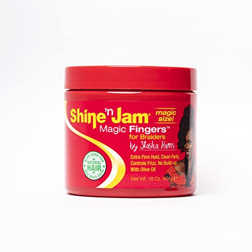 Shine 'N Jam Magic Fingers For Braiders 16 oz