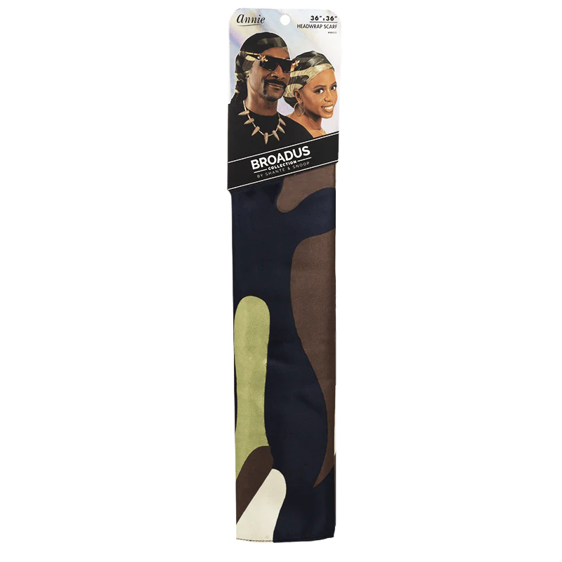 Broadus Collection by Shante & Snoop - Silky Headwrap Scarf 36"x36"