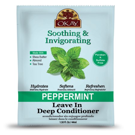 Okay Peppermint Leave-In Deep Conditioner 1.25 oz