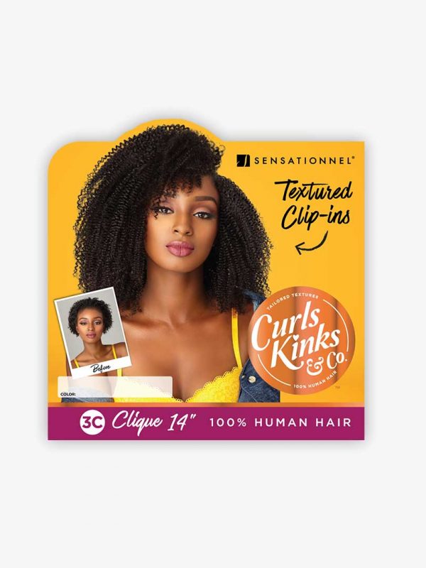 3C Textured Clip-In Extensions 14" or 18"