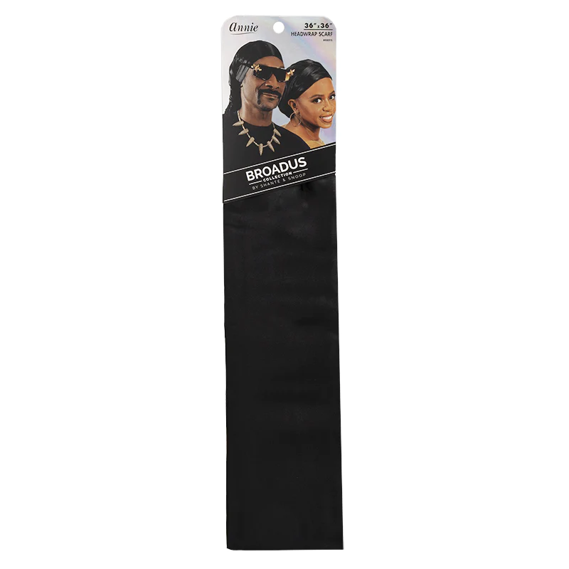 Broadus Collection by Shante & Snoop - Silky Headwrap Scarf 36"x36"