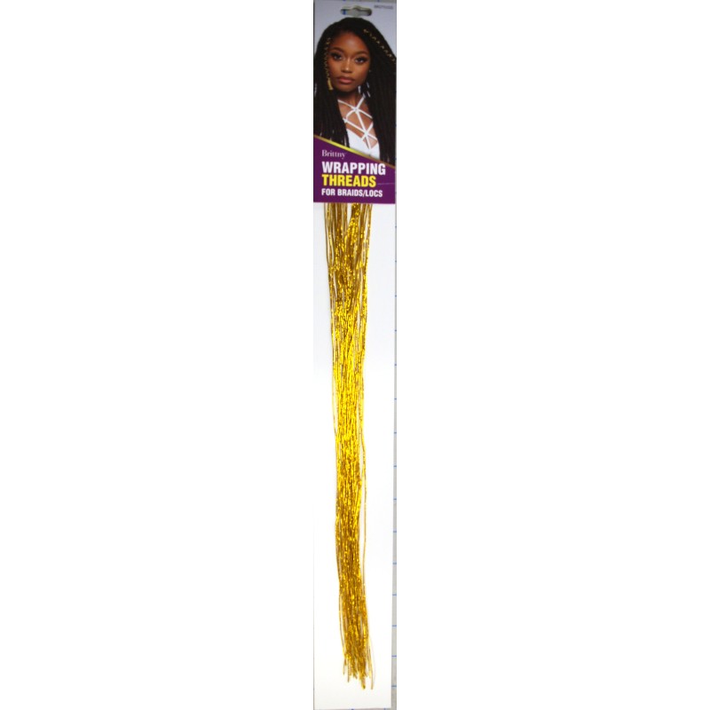 Wrapping Threads For Braids/Locs - Glitter