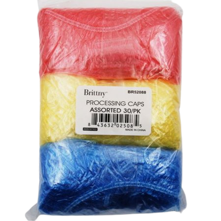 Brittny Processing Caps - Assorted 30/Pk