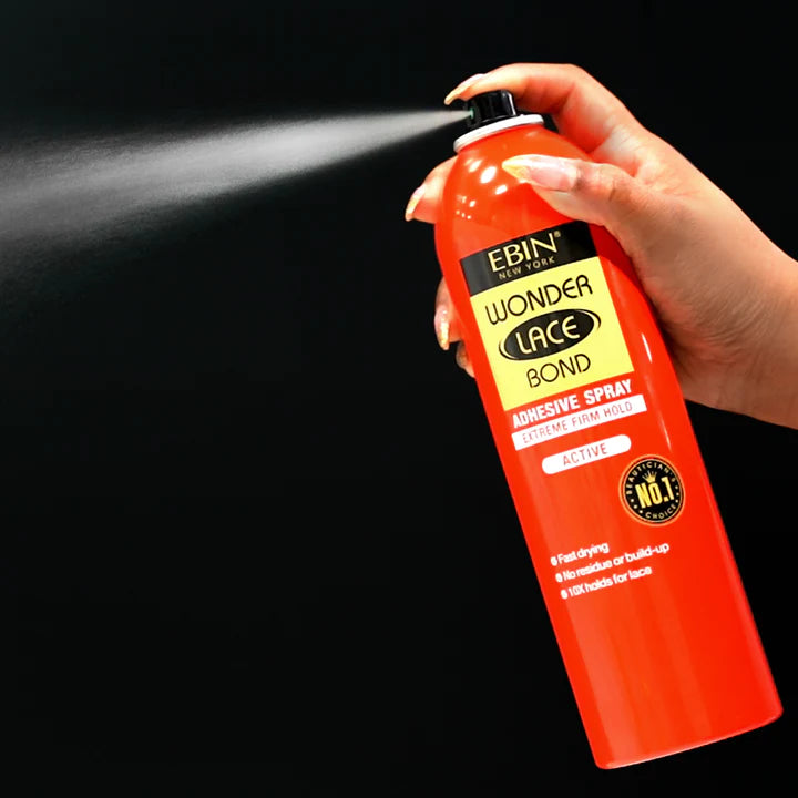 Ebin Wonder Lace Bond Adhesive Spray 6.08 Oz. - Active