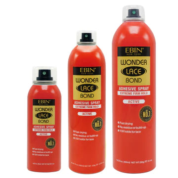 Ebin Wonder Lace Bond Adhesive Spray 6.08 Oz. - Active