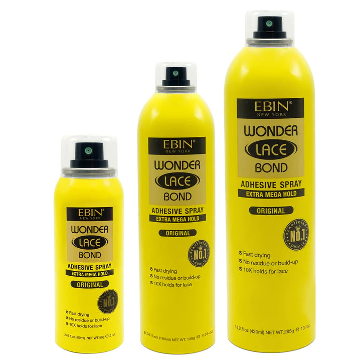 Ebin Wonder Lace Bond Adhesive Spray 14.2 oz - Original