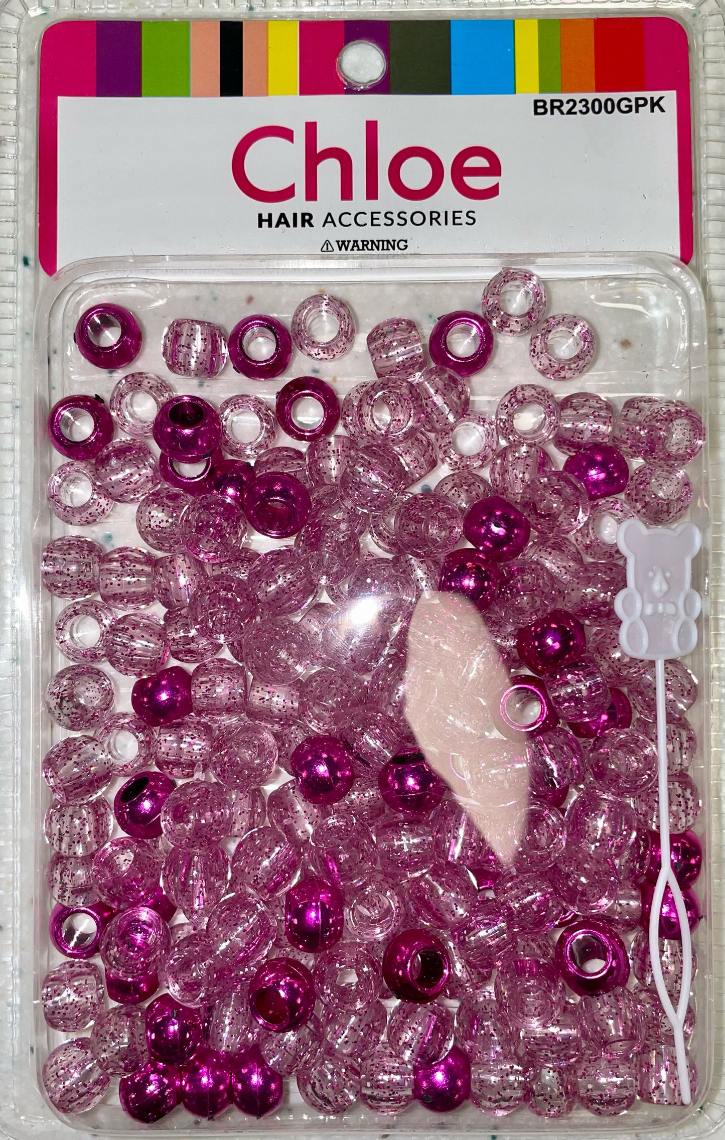 Dream Glitter Beads 12mm - 200 Pieces