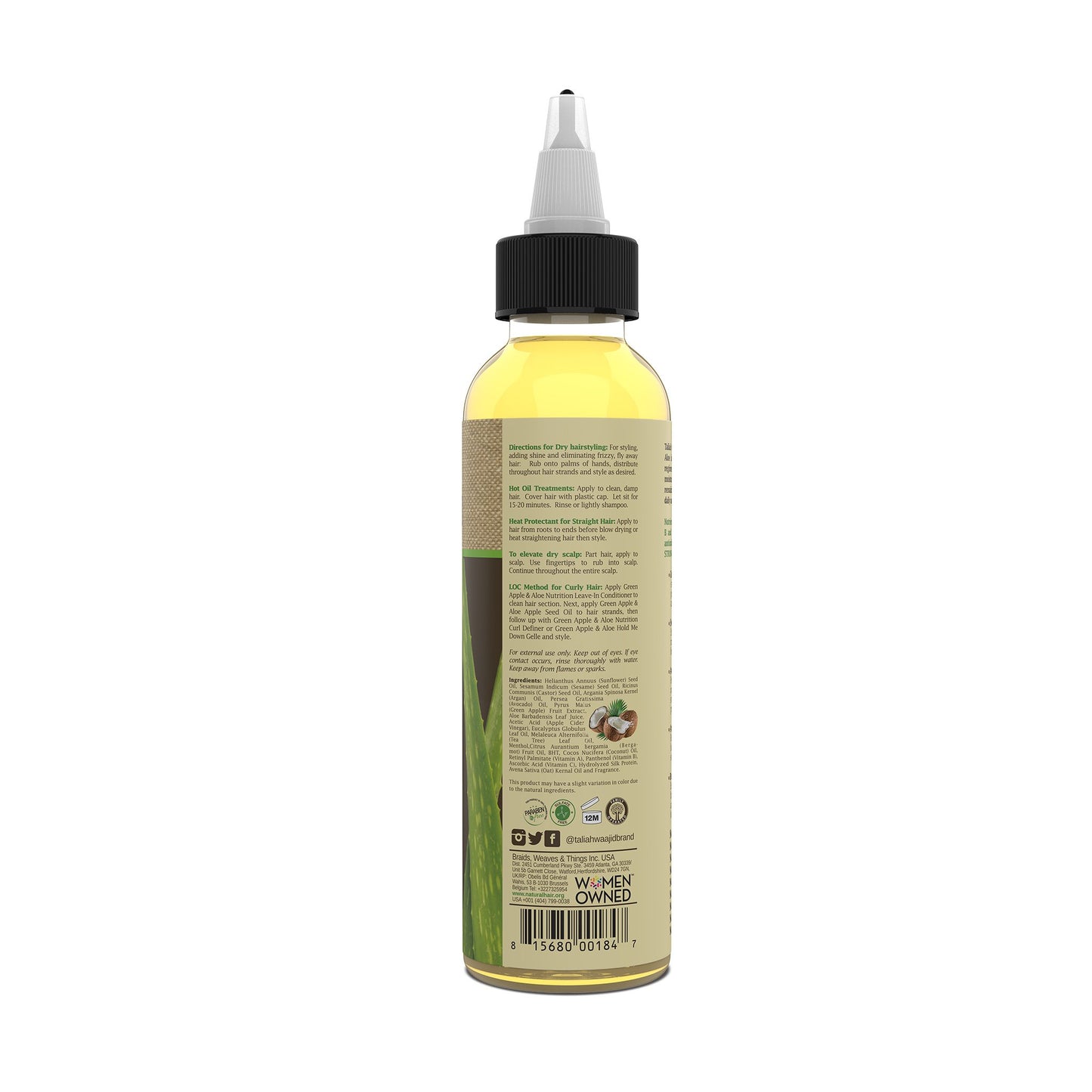 Taliah Waajid Apple Seed Oil 4 oz