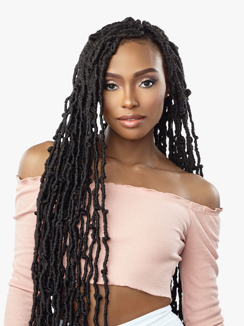 3X Distressed Locs 40"
