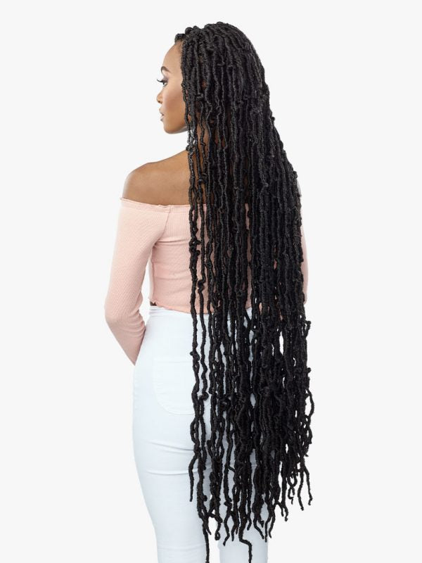 3X Distressed Locs 40"