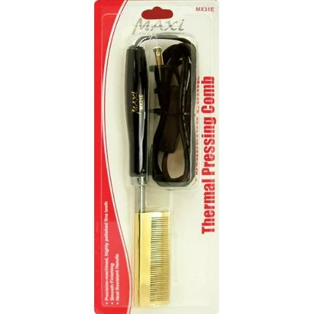 Maxi Electric Ceramic Pressing Comb - Straight