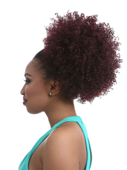 Natural Afro 10 Instant Pony