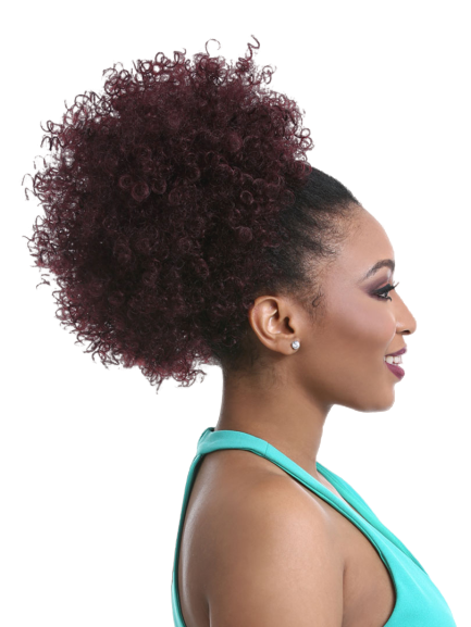 Natural Afro 10 Instant Pony