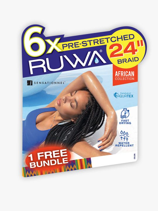 6X Ruwa Pre-Stretched 24" Braid